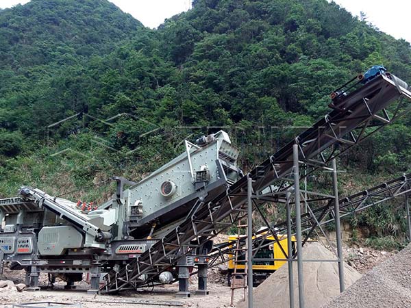 Мобильная дробильная установка 100 тонн в час Казахстане